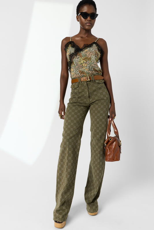 Jean Ddp01d329 Khaki-Green