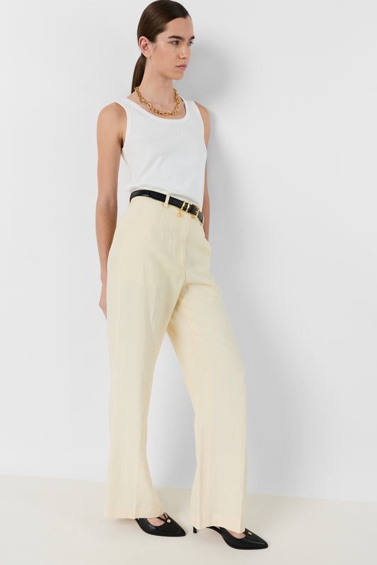 Trouser Ddp08d026 Yellow