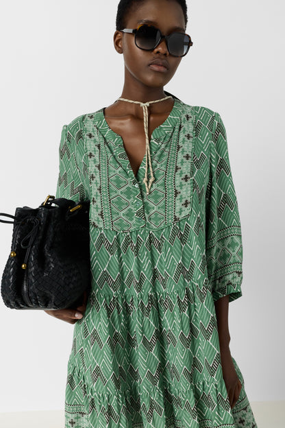 Dress Ddr34d169 Green