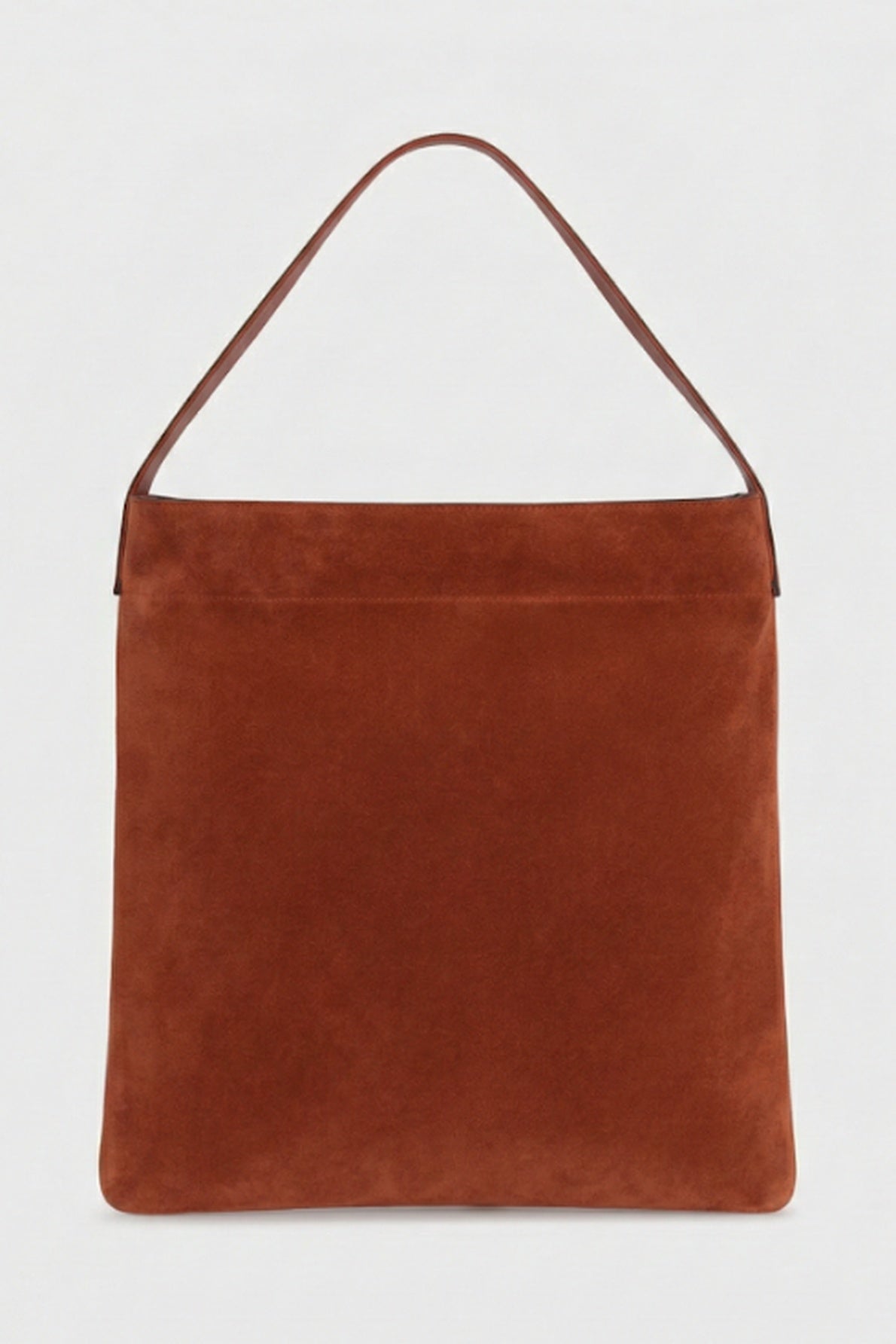 Women Ultra Luxury Suede Leather Hobo Bag - Brandy