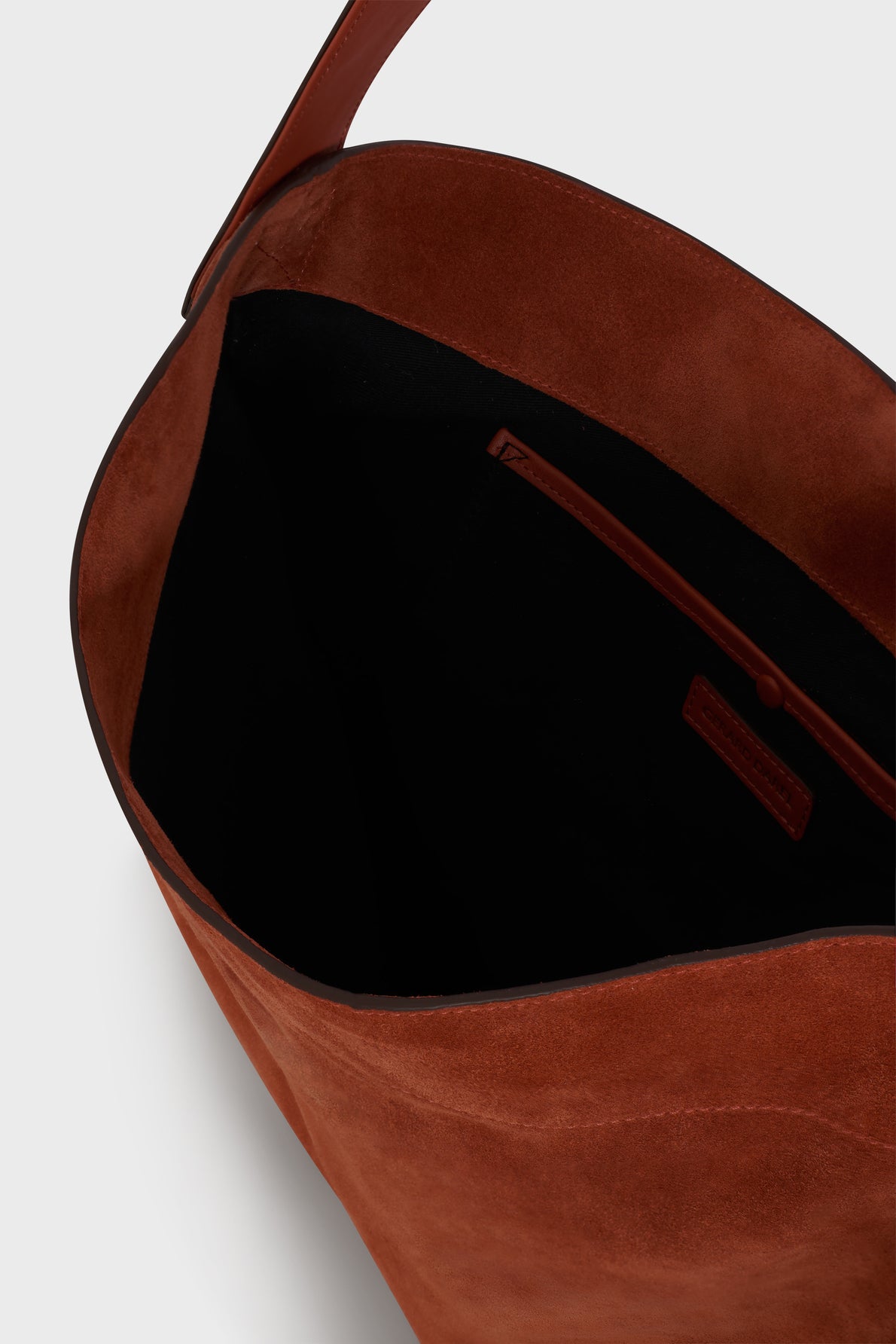 Women Ultra Luxury Suede Leather Hobo Bag - Brandy