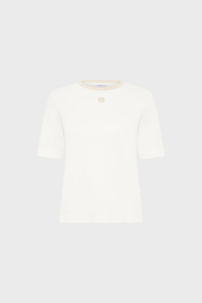 T-shirt Ddt02d247 Ecru