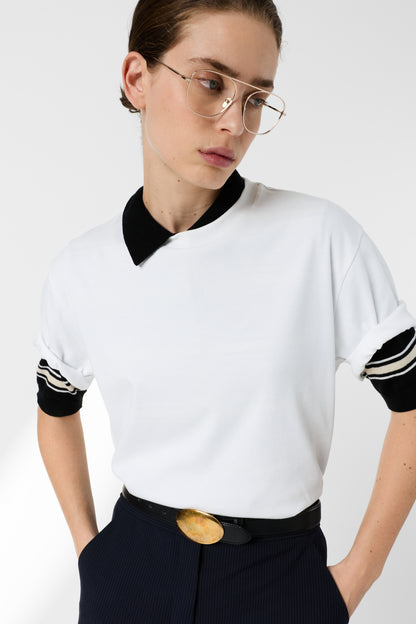 T-shirt Ddt03d247 White