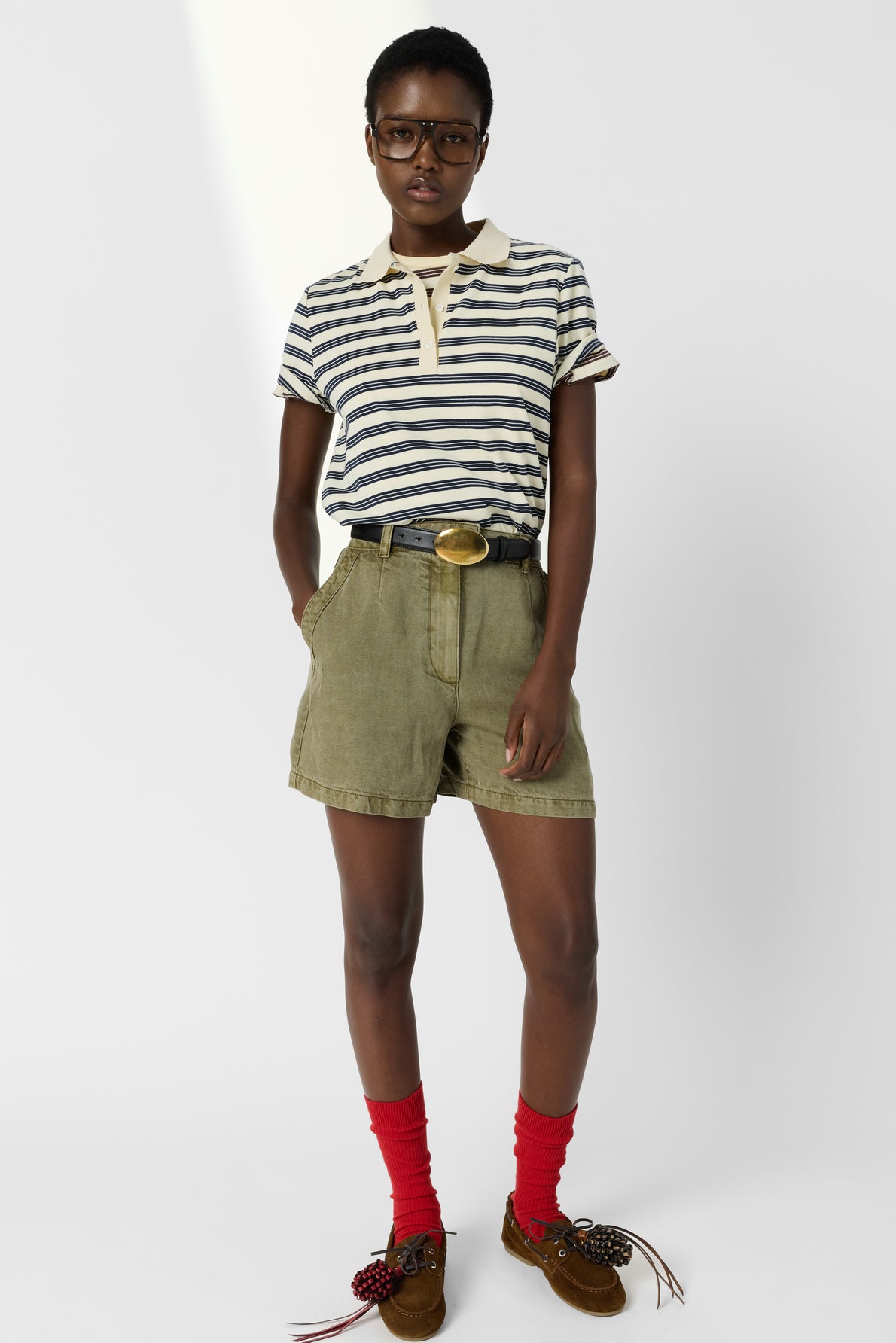 T-shirt Ddt07d249 Navy