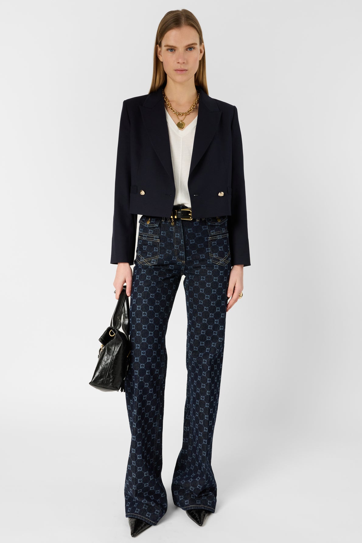 T-shirt Ddt11d251 White