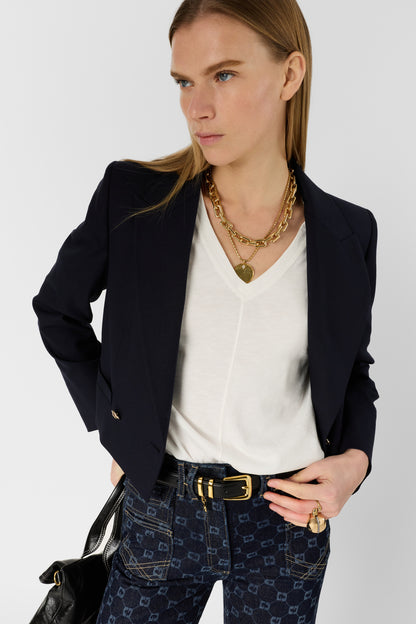 T-shirt Ddt11d251 White