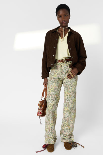 T-shirt Ddt11d251 Yellow