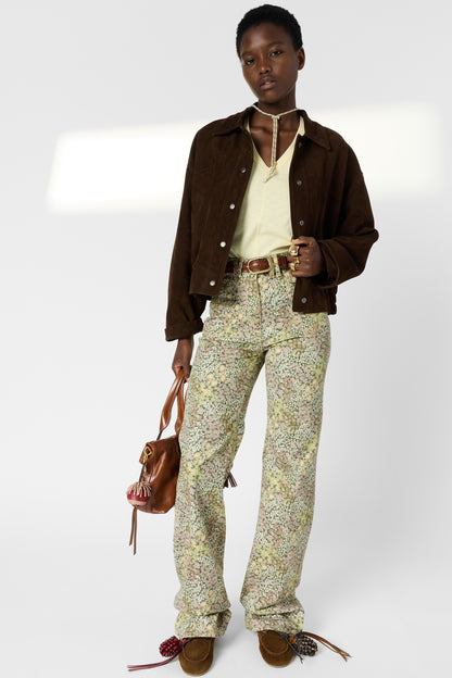 T-shirt Ddt11d251 Yellow