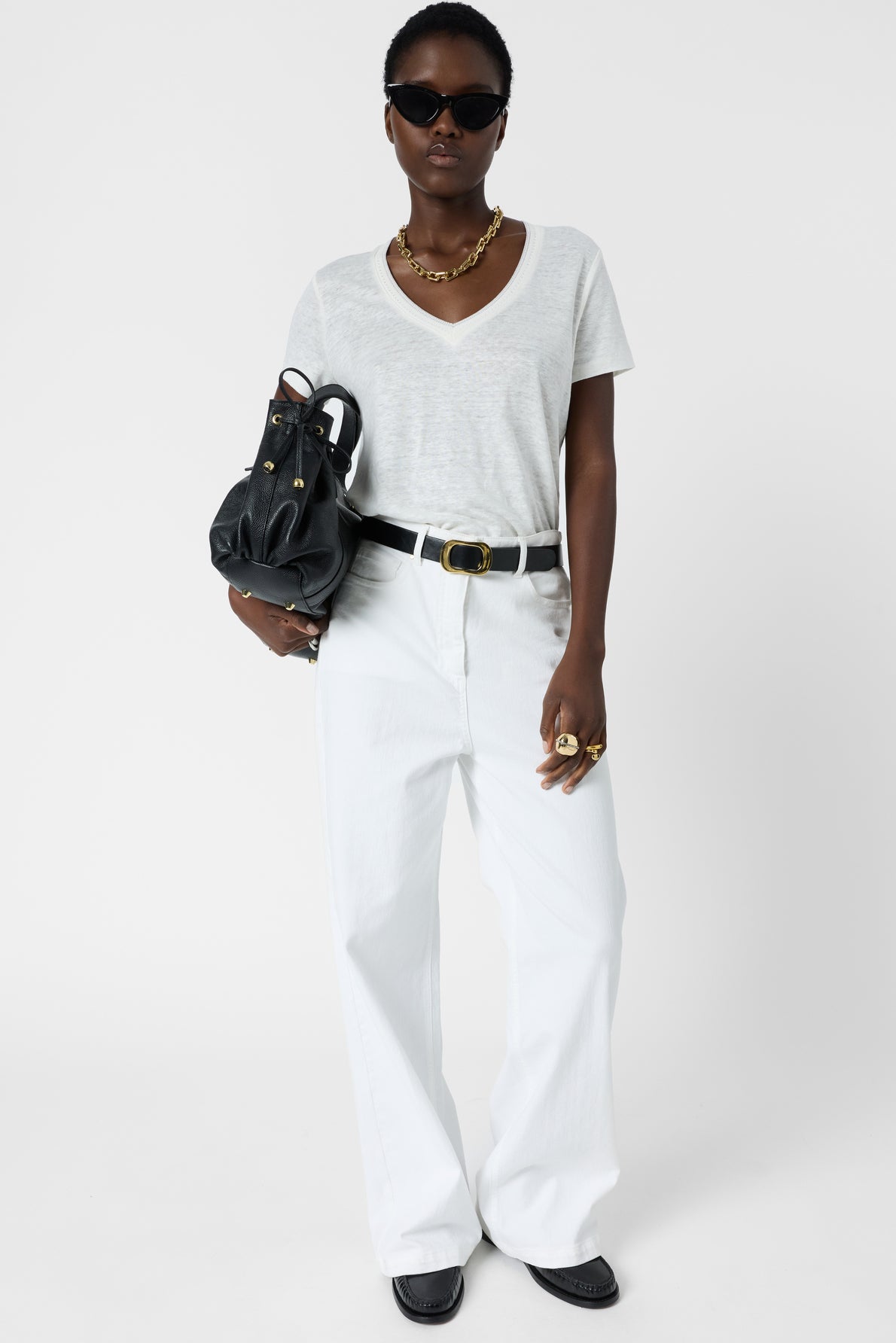 T-shirt Ddt23d252 White