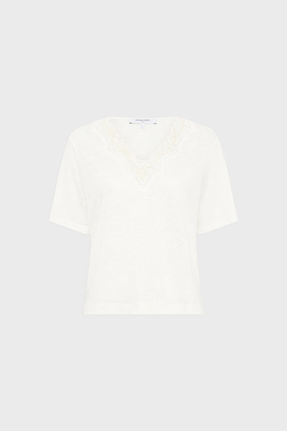 T-shirt Ddt26d258 Ecru