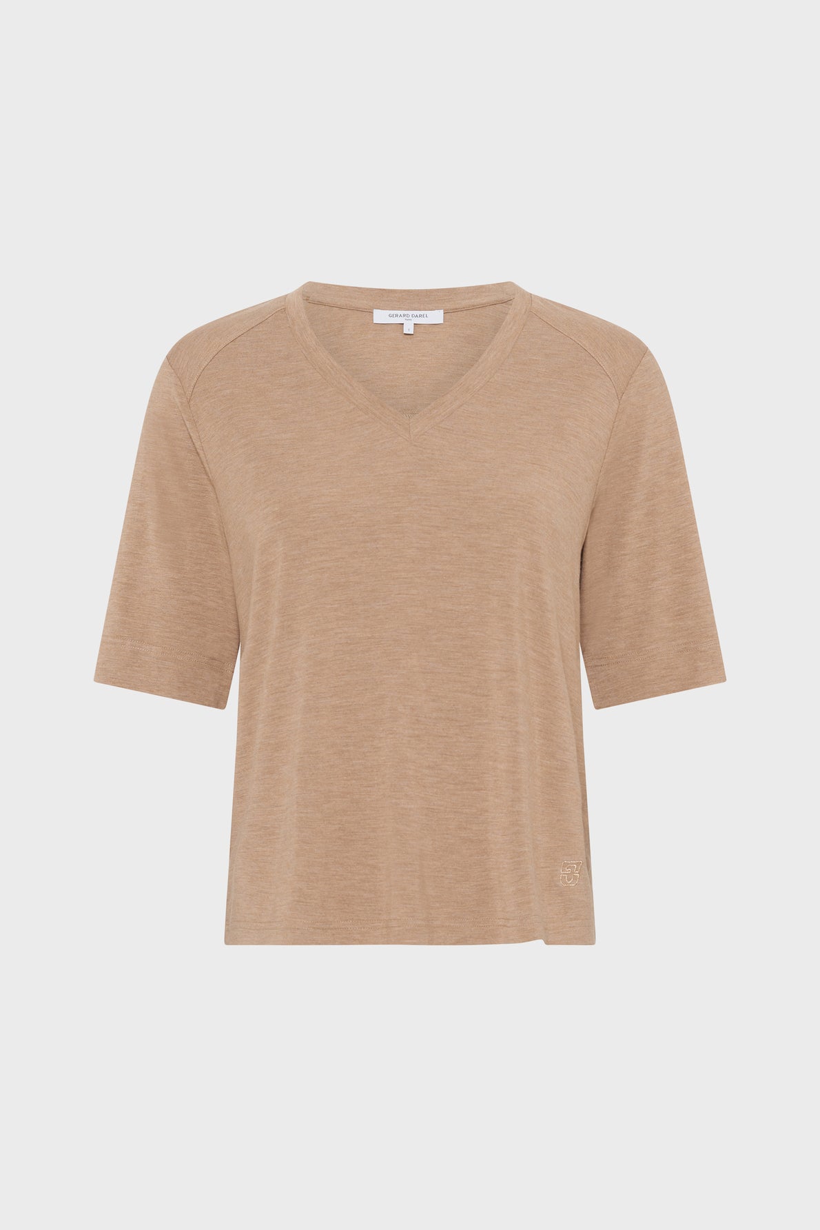 T-shirt Ddt27d255 Caramel