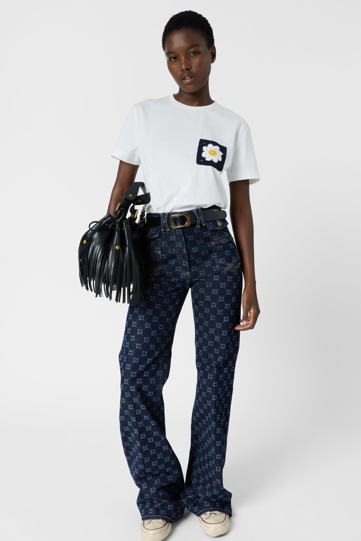 Women's T-Shirt 100% Cotton Poplin Everyday-Weight - Ecru