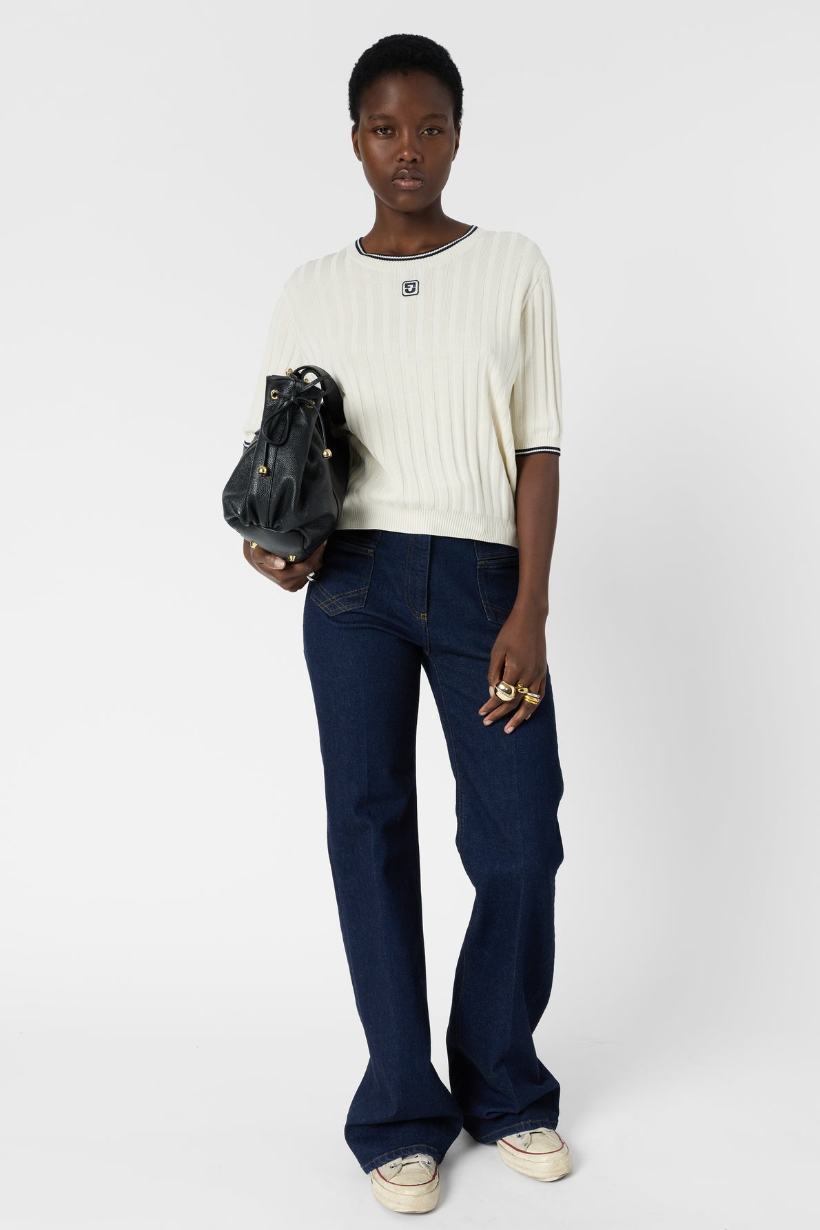 Pullover/vest Ddu03d213 Ecru