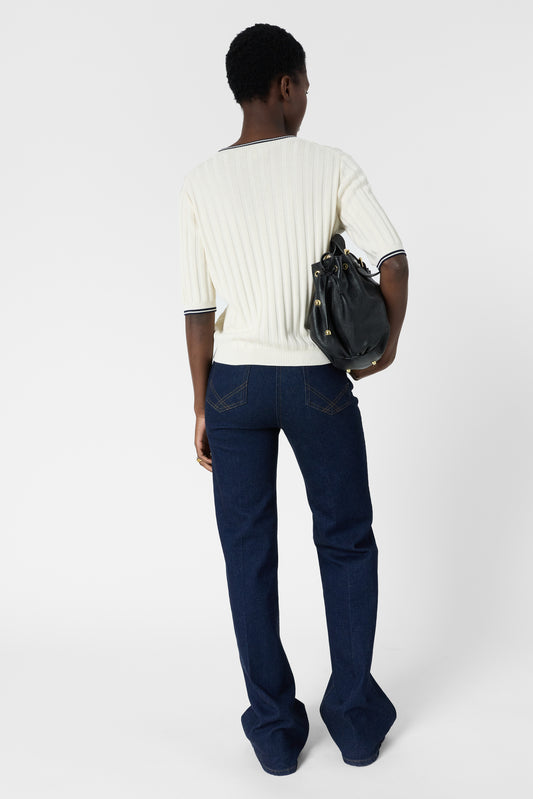 Pullover/vest Ddu03d213 Ecru