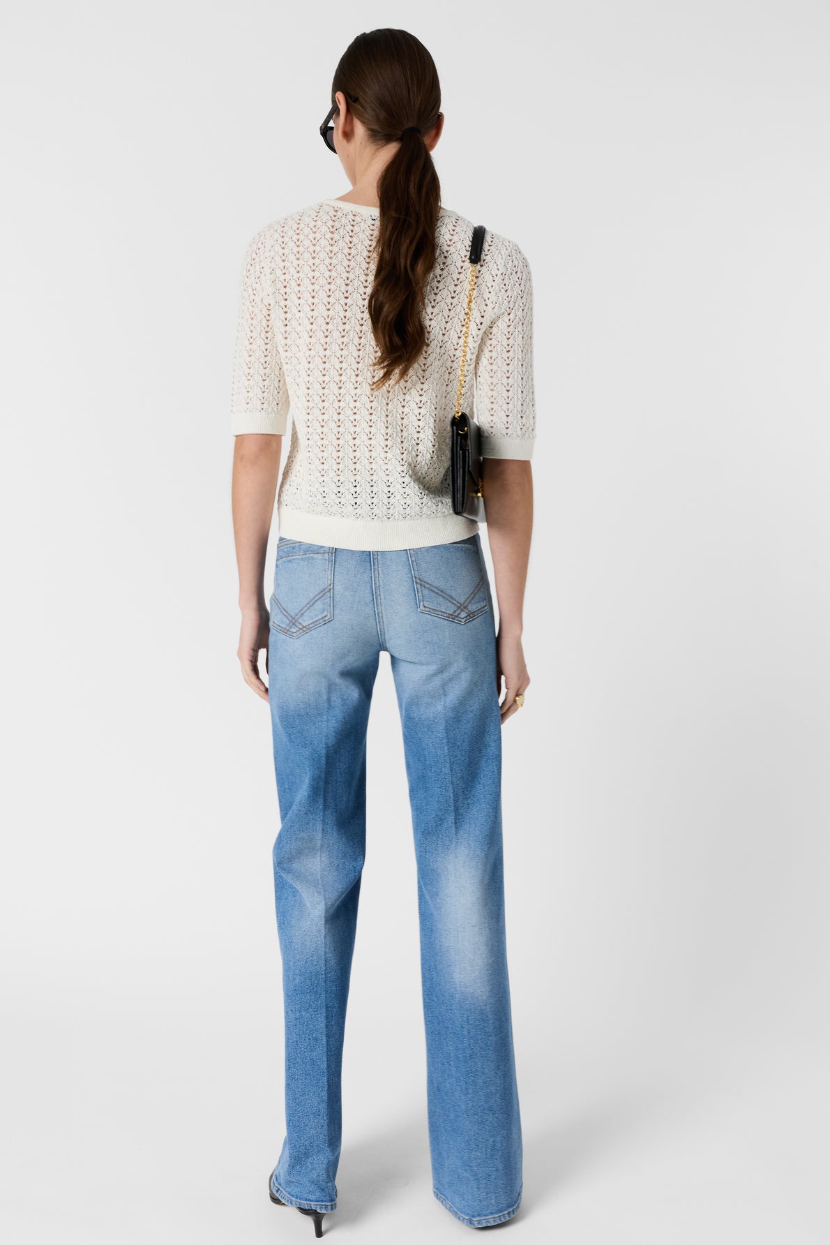 Pullover/vest Ddu09d216 Ecru