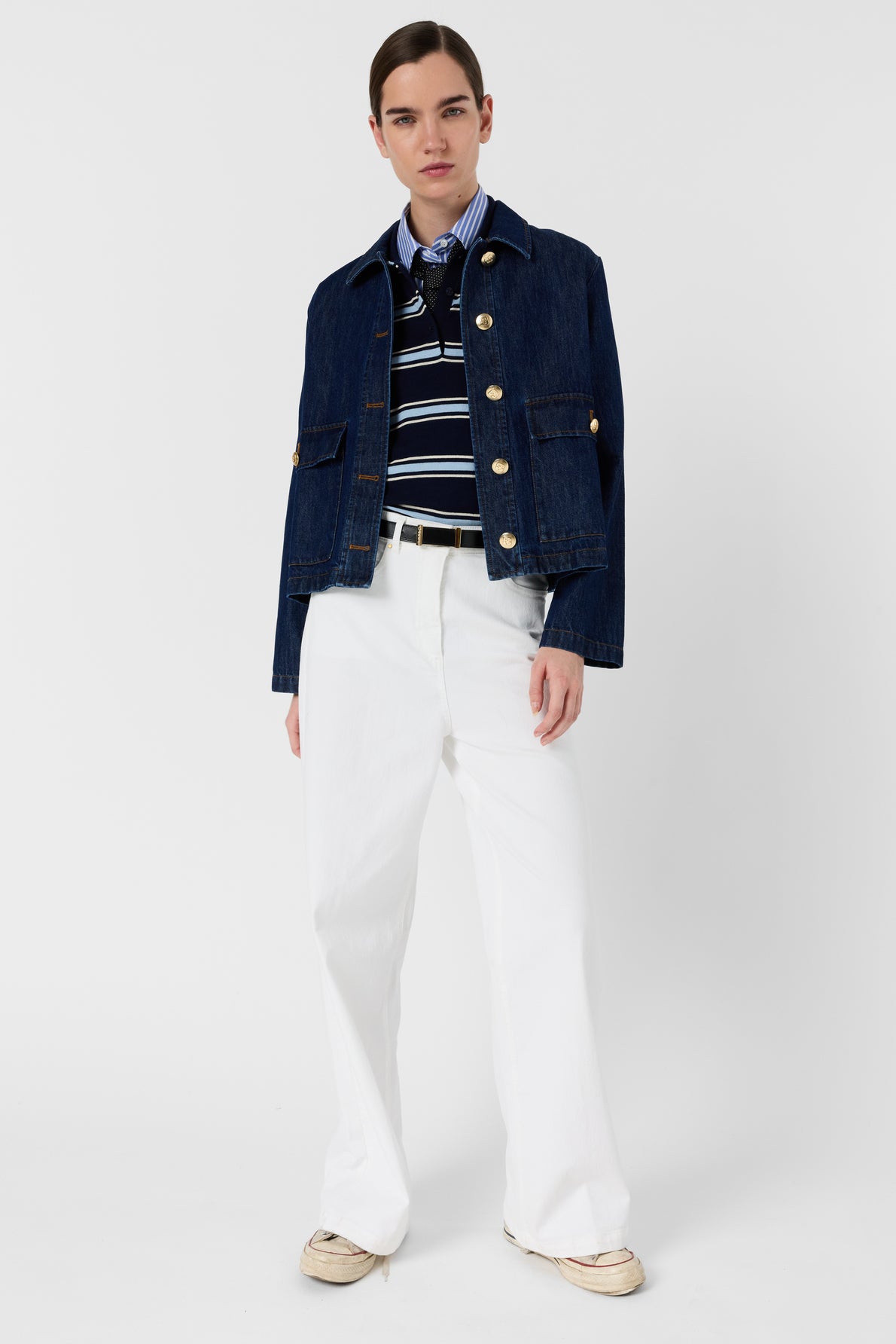 Pullover/vest Ddu24d218 Navy