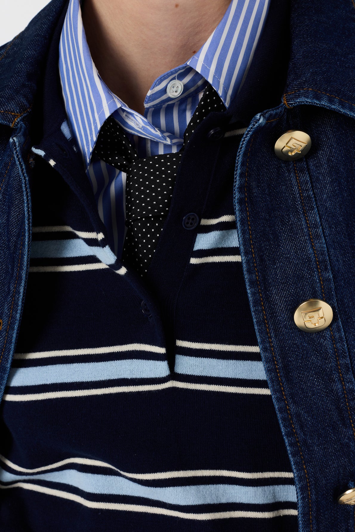 Pullover/vest Ddu24d218 Navy