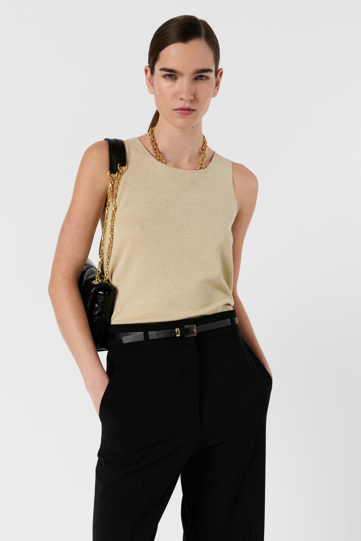 Pullover/vest Ddu25d232 Yellow