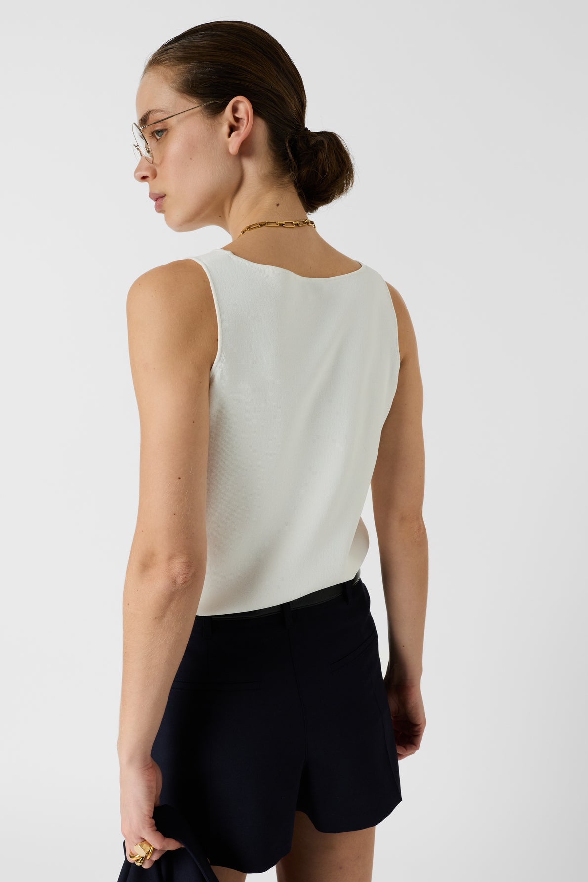 Pullover/vest Ddu25d233 White