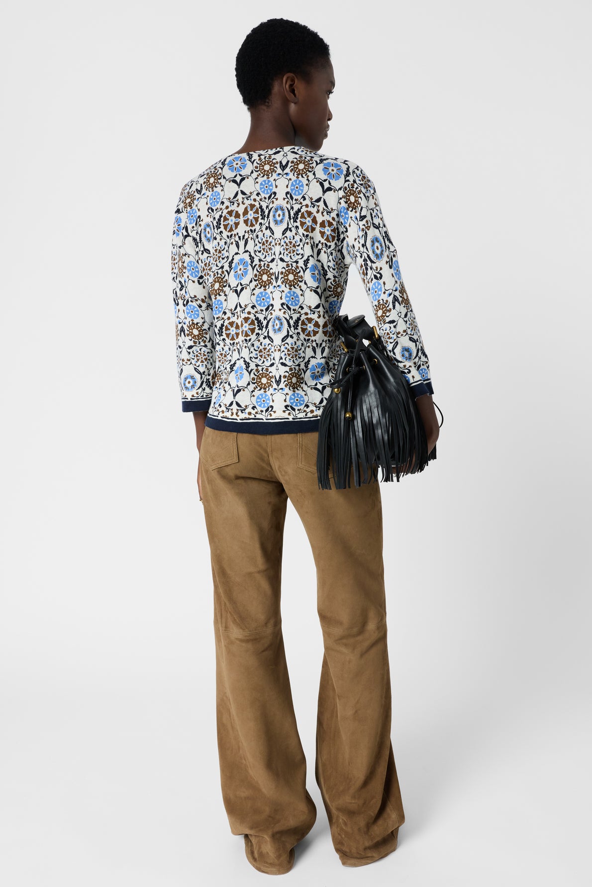 Pullover/vest Ddu44d237 Brown