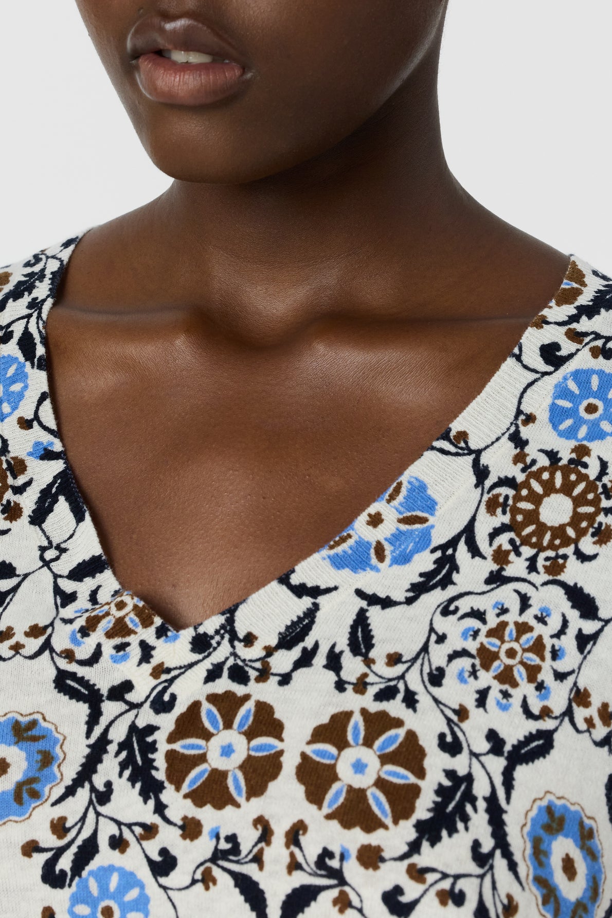 Pullover/vest Ddu44d237 Brown