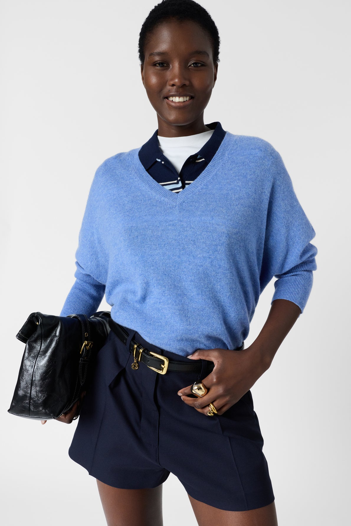 Pullover/vest Ddu49d203 Blue