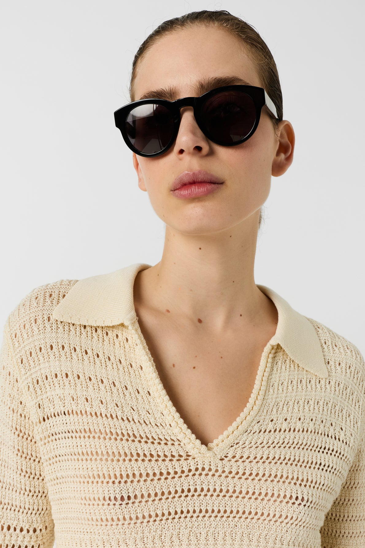 Pullover/vest Ddu52d226 Ecru