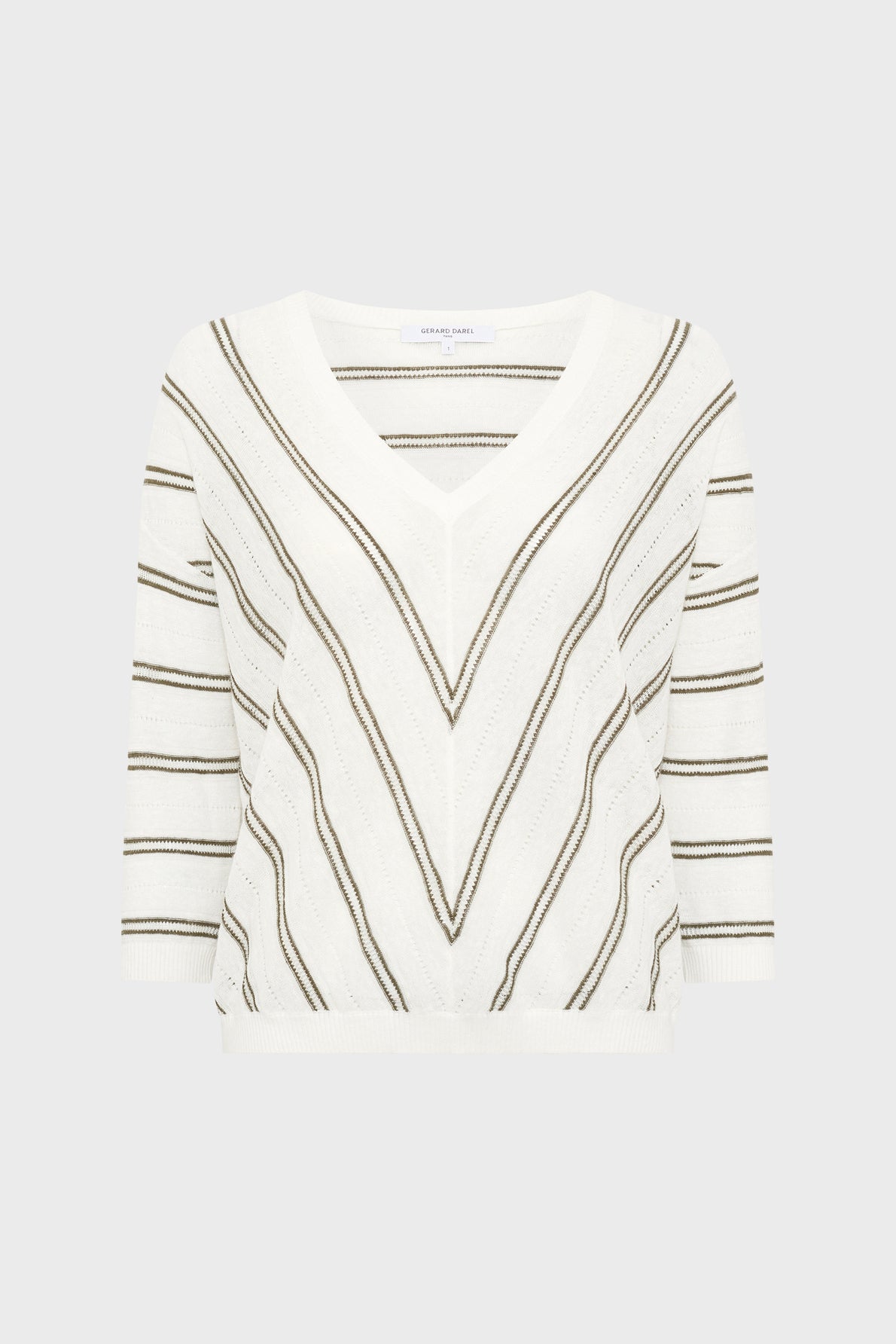 Pullover/vest Ddu60d220 Khaki-Green