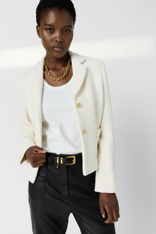 Jacket Ddv07d016 Ecru