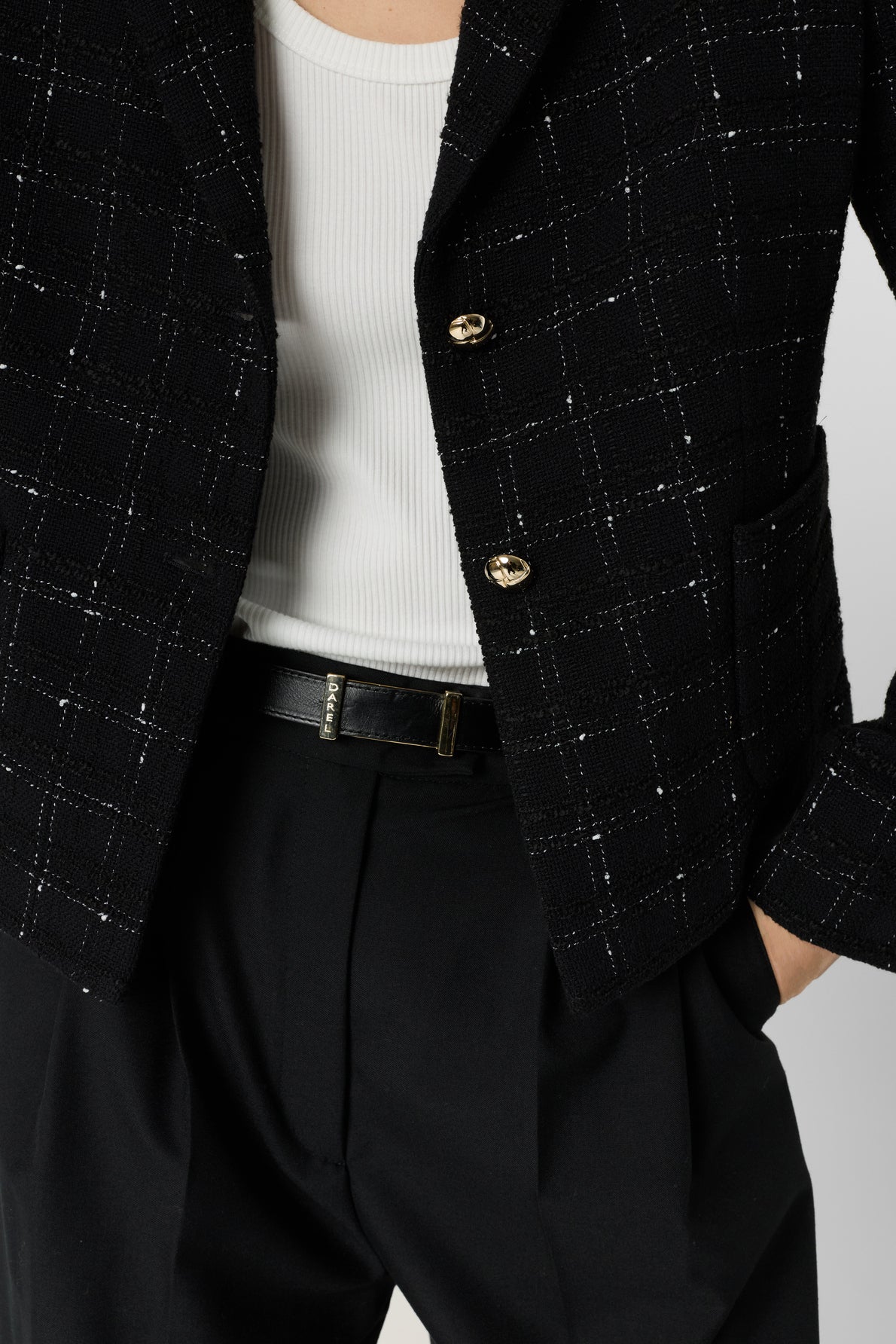 Jacket Ddv07d018 Black