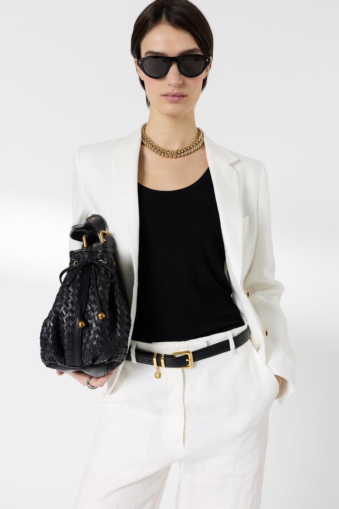 Women's Elegant Everyday Suit Jacket Linen - Ecru