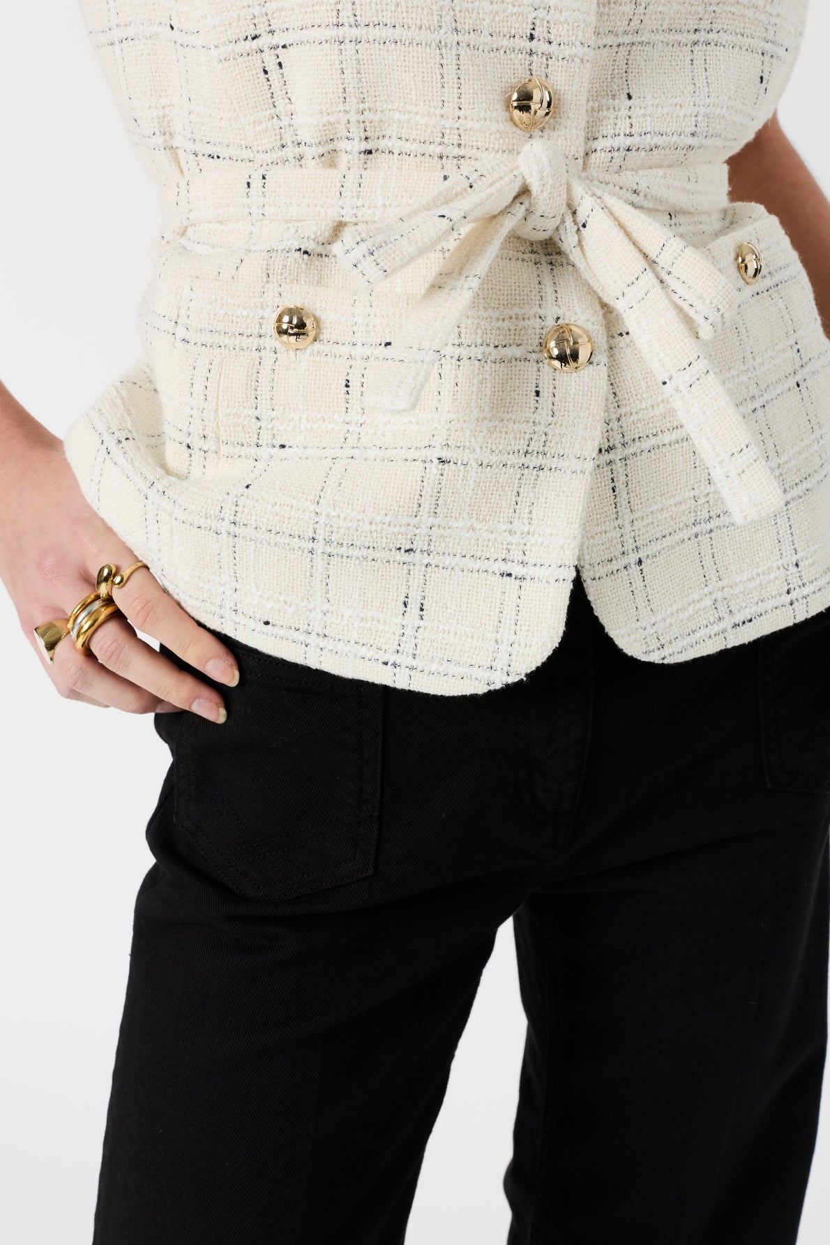 Jacket Ddv42d019 Ecru