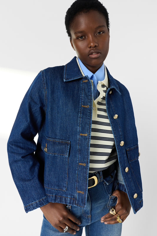 Jacket Ddv43d055 Blue