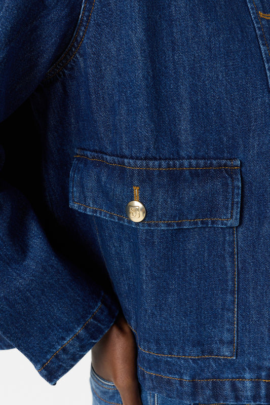 Jacket Ddv43d055 Blue