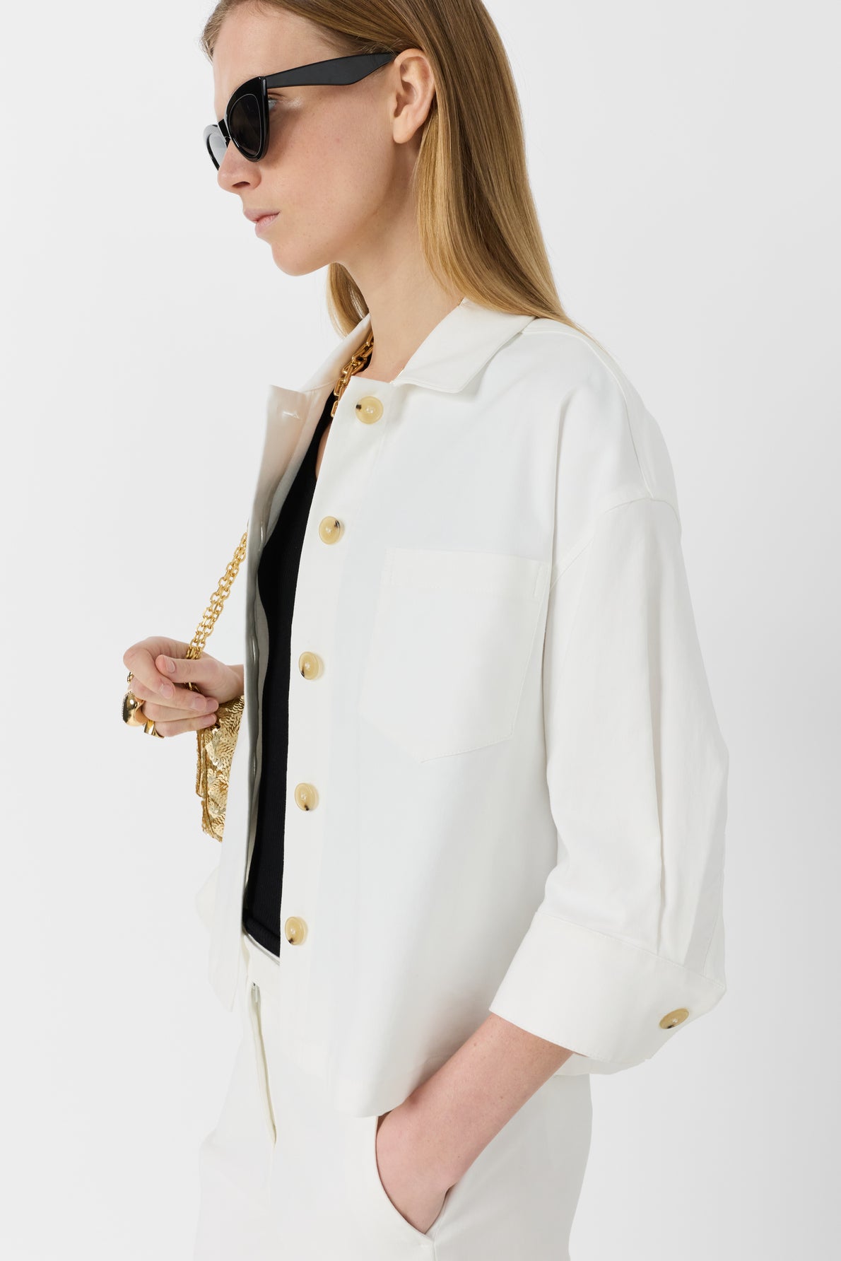 Jacket Ddv48d048 Ecru