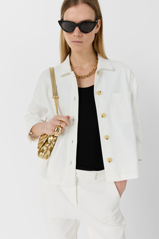 Jacket Ddv48d048 Ecru