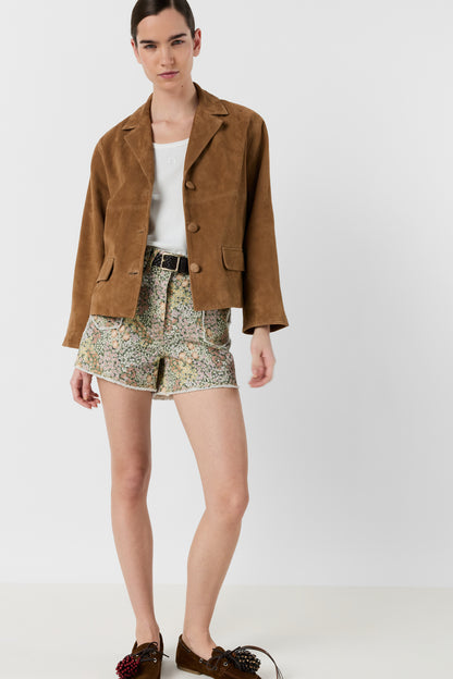 Leather Garment Ddy29d001 Straw