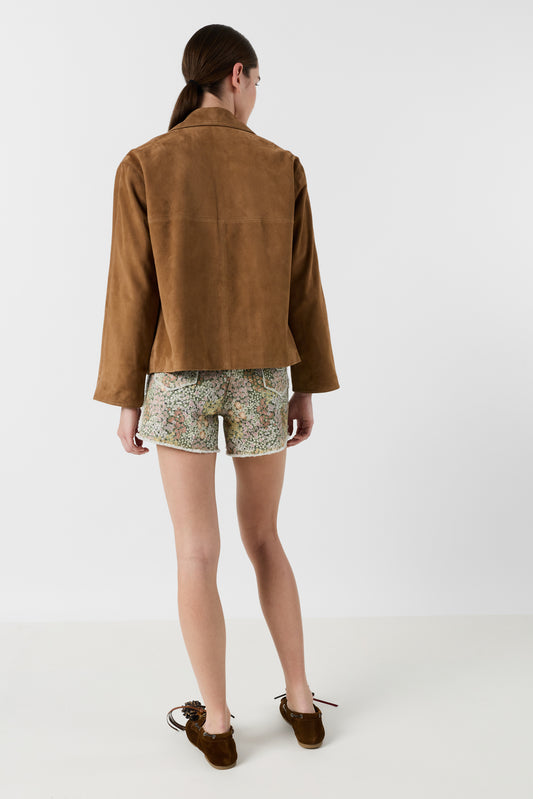 Leather Garment Ddy29d001 Straw