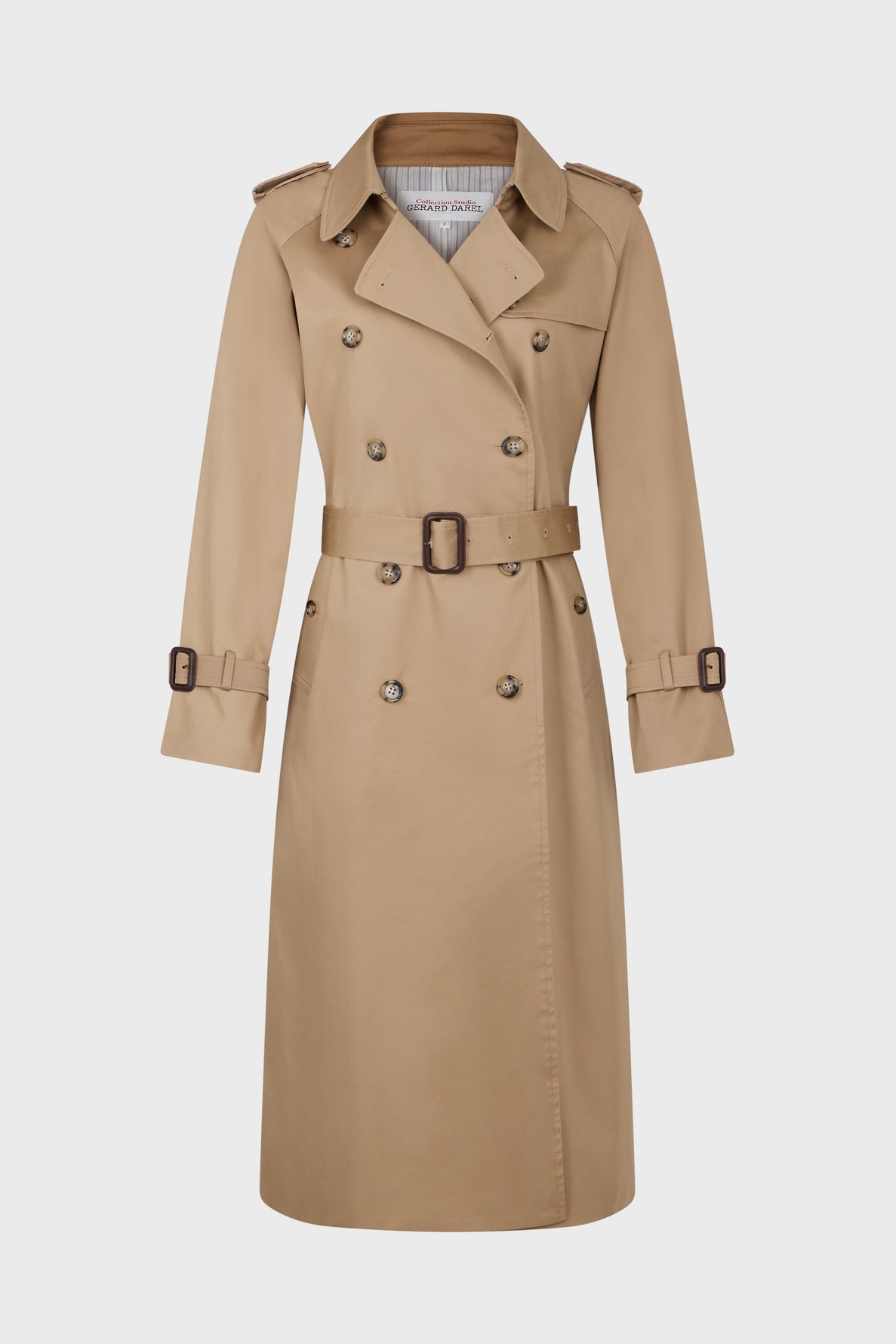 Trench Coat Dze02z300 Beige