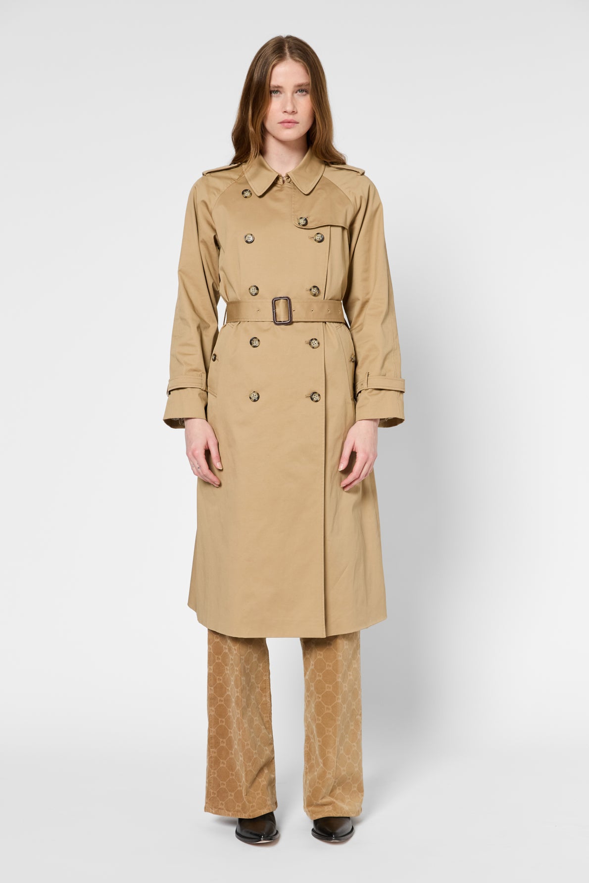 Trench Coat Dze02z300 Beige