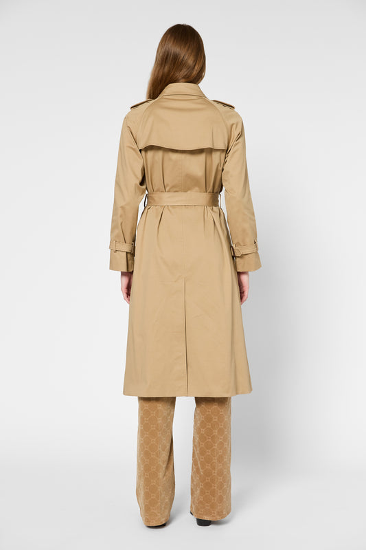 Trench Coat Dze02z300 Beige