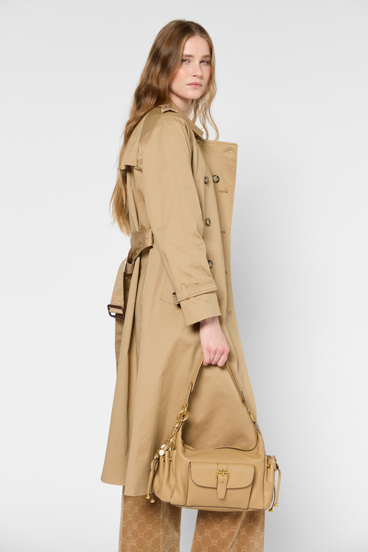 Trench Coat Dze02z300 Beige