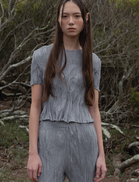 Blouse Gd172 Grey