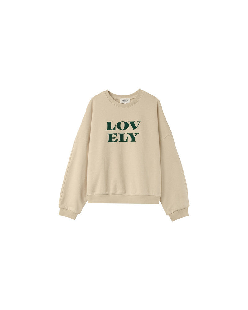 Sweatshirt Nigel Beige