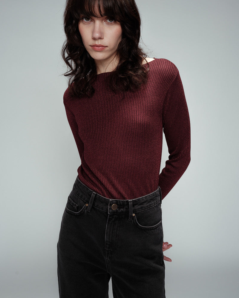 Pullover Olga Bordeaux