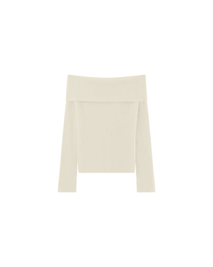 Pullover Oranger Ecru