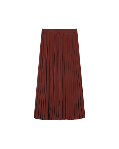 Skirt Plisse Chocolat