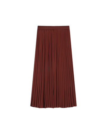 Skirt Plisse Chocolat
