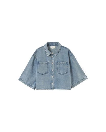 Denim Jacket Pomona Sky-Blue