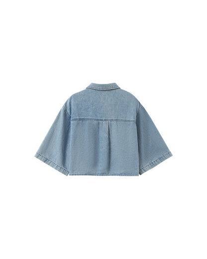 Denim Jacket Pomona Sky-Blue